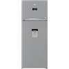 BEKO Frigorifero Doppia Porta Beko RDNE455E40DXBN 406 Litri Classe E (A185xL70xP65,5) Compressore ProSmart Inverter Argento