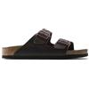 Birkenstock Infradito Arizona Triples Nero Birko-Flor (1019069) Stretto Stretto Nero vestibilità Confortevole 42 EU