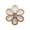 SANICO Srl BJT970 ORECCHINI DAISY FLOWER STAINLESS STEEL