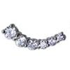 SANICO Srl BJT949 ORECCHINI EAR CUFF 6 STAINLESS STEEL