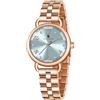 SAPPHERO orologio da donna al quarzo con bracciale in acciaio inossidabile con cassa da 26 mm e decorazione in cristallo - Disponibile in vari colori