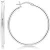 KEZEF Orecchini a cerchio in argento 925 per donna - Orecchini a cerchio piccoli e grandi in argento per uomo - Orecchini in argento ipoallergenici disponibili in 10 mm-50 mm
