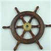 Nessuno Volante nautico per nave in legno e ottone da 12", decorazione da parete pira...