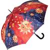 VON LILIENFELD® Ombrello Pioggia Rosina Wachtmeister: Sole Lungo Classico Automatico Donna Arte