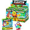 PIRATIX ADVENTURE WORLD Serie Crazy Jungle - Scatola con 24 buste a sorpresa con personaggi pirata da collezione della serie Crazy Jungle. Ogni bustina contiene 1 Piratix sorpresa e 1 accessorio