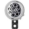 cyclingcolors Corno di Segnalazione argento cromo plata metal acciaio 12v 66mm 105 db Clacson moto ciclomotore trombe