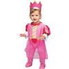 PUZZLEPARTY SRL My Other Me Costume Carnevale Baby Principessa Rosa taglia 12-24 mesi