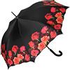 VON LILIENFELD® Ombrello Bouquet di Rose Pioggia Lungo Classico Automatico Donna Fiore