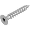 SECCARO Vite SECCARO per truciolare 5 x 35 mm, acciaio zincato, vite per legno con filettatura totale, TX / cava esalobata, 200 pezzi