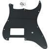 Dopro Battipenna per chitarra a 11 fori ST Strat One Humbucker, adatto per Fender Delonge nero a 3 strati
