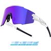 Force Occhiali per bici ciclismo FORCE MANTRA bianco viola
