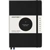 LEUCHTTURM1917 Taccuino A5, Puntinato, Nero, Bauhaus Edition | 251 pagine numerate, cucito a filo, carta avorio da 80 g/m², senza acidi, 2 segnapagina, tasca a soffietto
