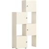 Schildmeyer Lovund - Mensola scorrevole, in legno beige, 42 x 34,7 x 163 cm