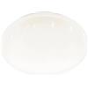 Eglo plafoniera LED Frania-S, plafoniera da bagno con effetto cristallo, lampada da bagno in metallo e plastica in bianco, luce bianca calda, IP44, Ø 31 cm