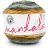 Lion Brand Yarn Mandala Filato multicolore variegato per uncinetto e lavoro a maglia, filato per artigianato, Warewolf, 1 gomitolo