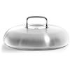 Fissler Orignial,Profi Collection Coperchio alto in acciaio inox 24 cm, rotondo, per pentole classiche e da portata, cottura a induzione