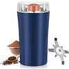 Vegena Macina Caffe' Elettrico, 300W Macinacaffè Elettrico, con 8 Lame in Acciaio Inox, Macina Caffè Multifunzione, Macina Spezie, Coffee Grinder, per Chicco di Caffè, Erbe, Noci, Cereali, Spezie, Blu