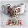 TusPersonalizables Tazza in ceramica con stampa Frida (Quadro rose)