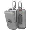 Spigen Klasden Custodia Batteria per Vision Pro, Accessori per Batteria con clip da cintura e moschettone - Grigio Carbone