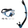 Cressi Liberty 3, Maschera per Immersioni, Apnea e Snorkeling, Disponibile in Versione Due/Tre Vetri & Alpha Ultra Dry, Snorkel Ottimo per Lo Snorkeling, Apnea e Immersione Unisex Adulto