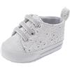 Chicco, Scarpe Neonata, Sneaker Neonata, con Comode Stringhe Elasticizzate, Scarpe Bambina 0-24 Mesi, Designed in Italy