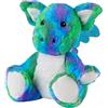 Warmies Peluche Arcobaleno Drago Pesato Utilizzabile nel Microonde con Profumo di Lavanda Francese, Borsa di Grano Caldo o Freddo per un Fresco Rilassamento e un Caldo Sollievo
