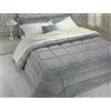 Laura Biagiotti - Piumone Matrimoniale Invernale Caldo, Trapunta Invernale Pesante in Velluto | Piumone per Letto 2 Piazze 260x270 - Nouvelle Grigio