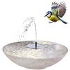 matches21 HOME & HOBBY Set di fontane solari per esterni con ciotola da 45 cm, colore sabbia come fontana da giardino
