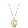 H'Helen Collana con ciondolo il piccolo principe in argento sterling S925 bagno tono oro per donna e bambino idea regalo 40-45 mm