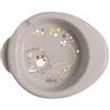 Chicco Piatto Pappa Calda per Bebè e Bambini, Piatto Termico per Pappa con Serbatoio Acqua Calda, Piattino Pappa Svezzamento con Base Antiscivolo e Design Ergonomico, 0% BPA, 6+ Mesi, Grigio