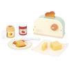 Janod Tostapane in Legno per Bambini-Gioco per imitare la colazione-10 Accessori Inclusi-con Toast Che saltano-Sviluppa l'immaginazione-da 3 anni-J06636, J06636