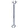 KS Tools 518.0523-E Chiave esagonale a 2 bocche aperte CHROMEplus inclinata,10x11mm su rimorchio