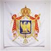 AZ FLAG Bandiera Stemma Napoleone III Secondo Impero francese 90x90 cm
