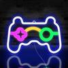 Jinlaili Insegna al Neon LED, Gioco Insegne al Neon USB, Led Gaming Neon, LED Luci al Neon, Luce al Neon, Luce al neon da parete, Gioco Insegne al Neon Led per Camera da Letto Sala Giochi