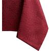 AmeliaHome, tovaglia idrorepellente, design a effetto loto, Poliestere Bordeaux Gaia 120x200 cm