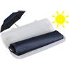 Knirps Ultra US.050 - Ombrello tascabile manuale sottile, ultra leggero e piatto, resistente alle tempeste, antivento, 21 cm, 90 cm