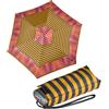 Knirps Ombrello Mini pieghevole da viaggio piccolo leggero - Stripes, 93 cm