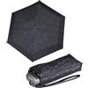 Knirps Ombrello tascabile da viaggio, piccolo, leggero, a righe, 93 cm, Moderno