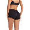 SUIUOI Donna Butt Lifter Push Up Glutei Pantaloncini, Mutande Imbottite Slip Push Up Glutei,Mutande Imbottite Boxer Push Up Glutei Vita Alta Gambe in Pizzo Shapewear Pantaloni Enhancer Hip Shaper