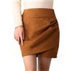 Monbessi Minigonna Donna vestibilità Slim Elasticizzata Gonna Tubino Primavera, Autunno, Inverno(M, Kaki)