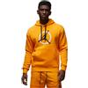 NIKE Jordan MVP Graphic Felpa con cappuccio misto cotone arancione unisex uomo taglia S, Arancione, S