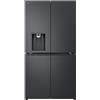 LG GML960EVBE, Multi Door, Classe E, 641 L, Total No Frost, Attacco per acqua solida, Ghiaccio, Crushed Ice e acqua, Essence Black Steel