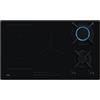 AEG PIANO COTTURA INDUZIONE MISTO 8000 MIXED 90 CM AEG 2 BRUCIATORI GAS VETROCERAMICA NERO