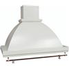 Fhuller Cappa da Parete MARTA 90 cm Bianca - Made in Italy - Cappa Aspirante e Filtrante con 3 Velocità, LED, Motore Potente - Design Moderno, Diametro Uscita 150 mm (motore 620 senza kit filtri)