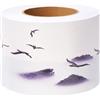 VisitRyl Bordo decorazione autoadesiva rimovibile per cucina bagno piastrelle adesivo per pareti autoadesiva Oca 10 cm x 1000 cm
