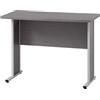Schildmeyer Möbelpartner Manni - Scrivania in legno di frassino grigio, 90 x 65 x 72,2 cm