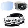 Polcar Specchietto Sinistro, Blu, Riscaldabile, per Lancia Delta, Fiat Croma, Bravo, 71741314, 735508251, 735508255, Piastra, Sx