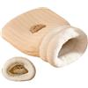 Sobeta Sacco a Pelo per Gatti | Cat Sleeping Bag | Letto Semi-Chiuso | Sacco Nanna Invernale | Cuccia per Cani per Campeggio | Coperta Termica Lavabile per Cani di Piccola Taglia