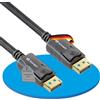 sonero® 1,8m cavo DisplayPort 1.4, cavo DisplayPort a DisplayPort, 8K 60hz, nero