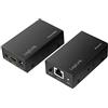LogiLink HD0023 Extender HDMI Set Full HD (Over LAN), 60 m (2560 x 1440/60 Hz) per estendere i segnali HDMI tramite cavo di rete
